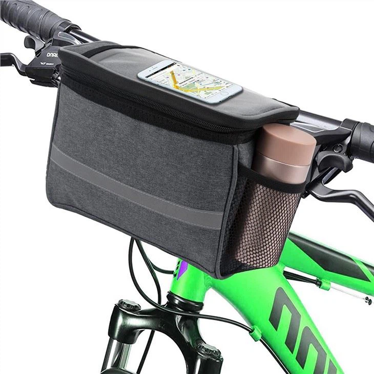 Bicycle Front Frame Storage Bag