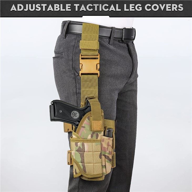 Tactical Drop Leg Holster Fits Most Types Of 1911 Pistols And Semi-Automatic Pistols