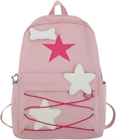 Preppy ryggsekk Cute Stars